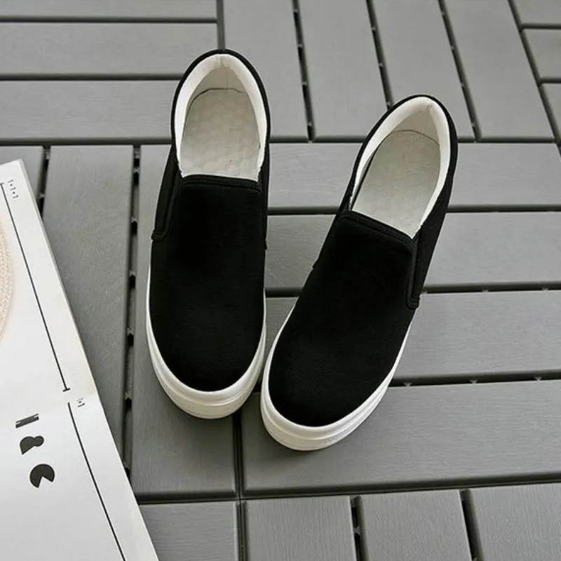 Women's Casual Platform Slip-Ons