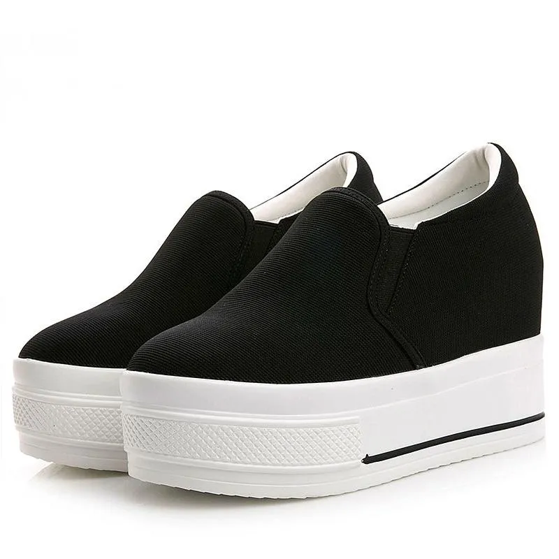 Women's Casual Platform Slip-Ons