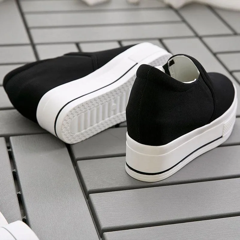 Women's Casual Platform Slip-Ons