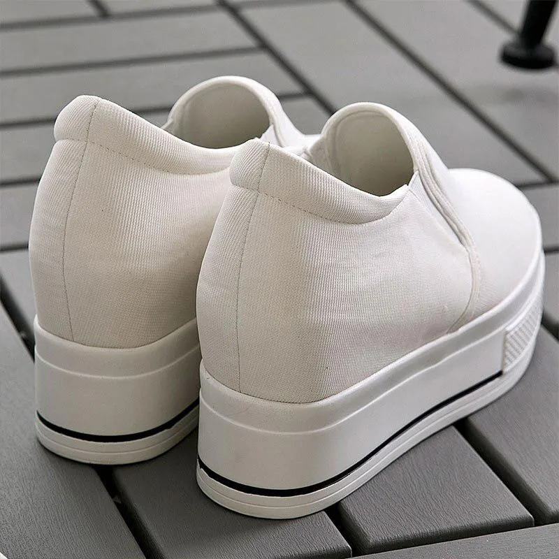 Women's Casual Platform Slip-Ons