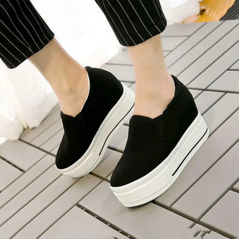 Women's Casual Platform Slip-Ons