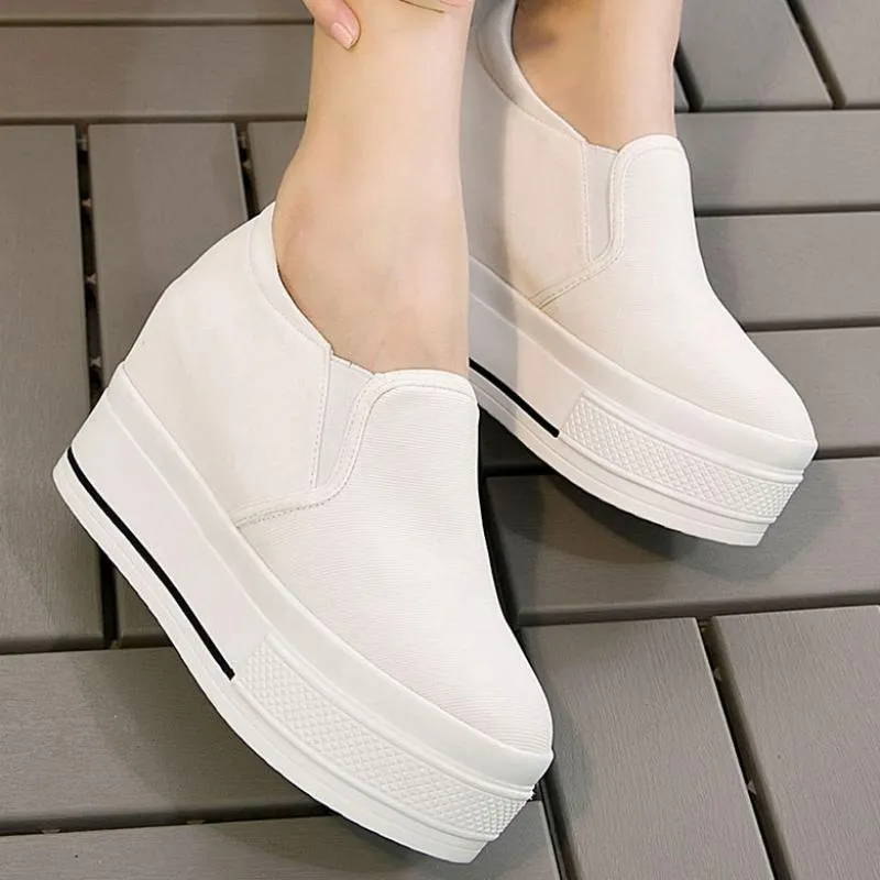 Women's Casual Platform Slip-Ons