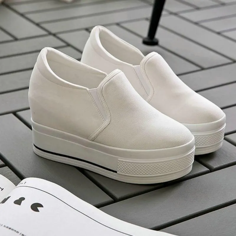 Women's Casual Platform Slip-Ons